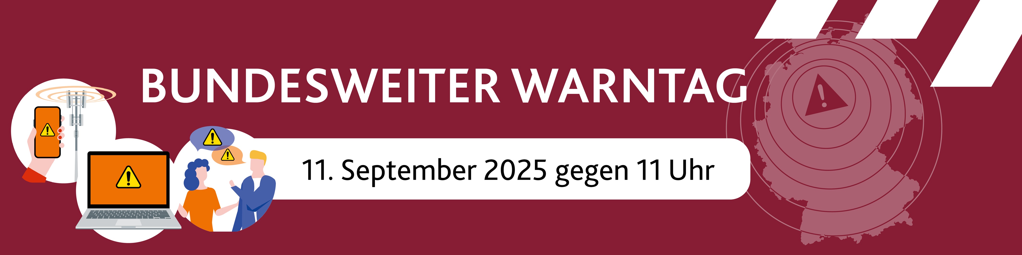 Bundesweiter Warntag 11.September 2025