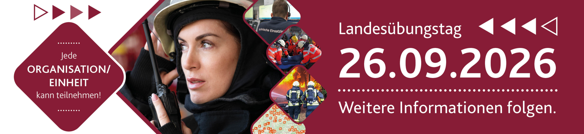 Banner Landesübungstag